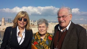Hilda Catz, Madeleine Ferminne et AE, Marseille, 2017